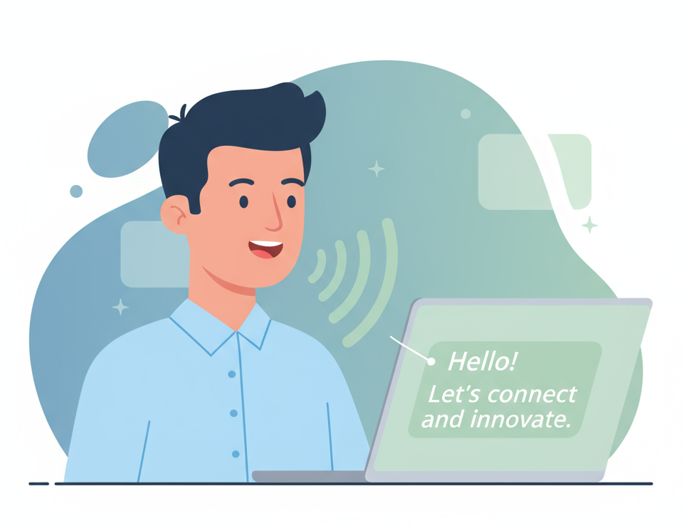 Voice Typing on Laptop